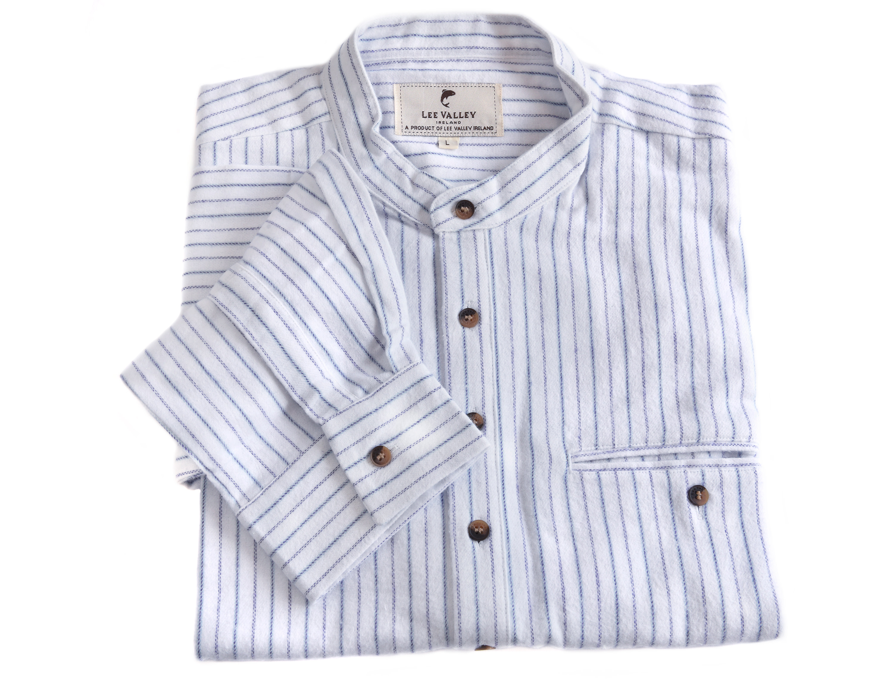 Grandad Shirts Kaboo Original Classics Half Button Original 100% Cotton